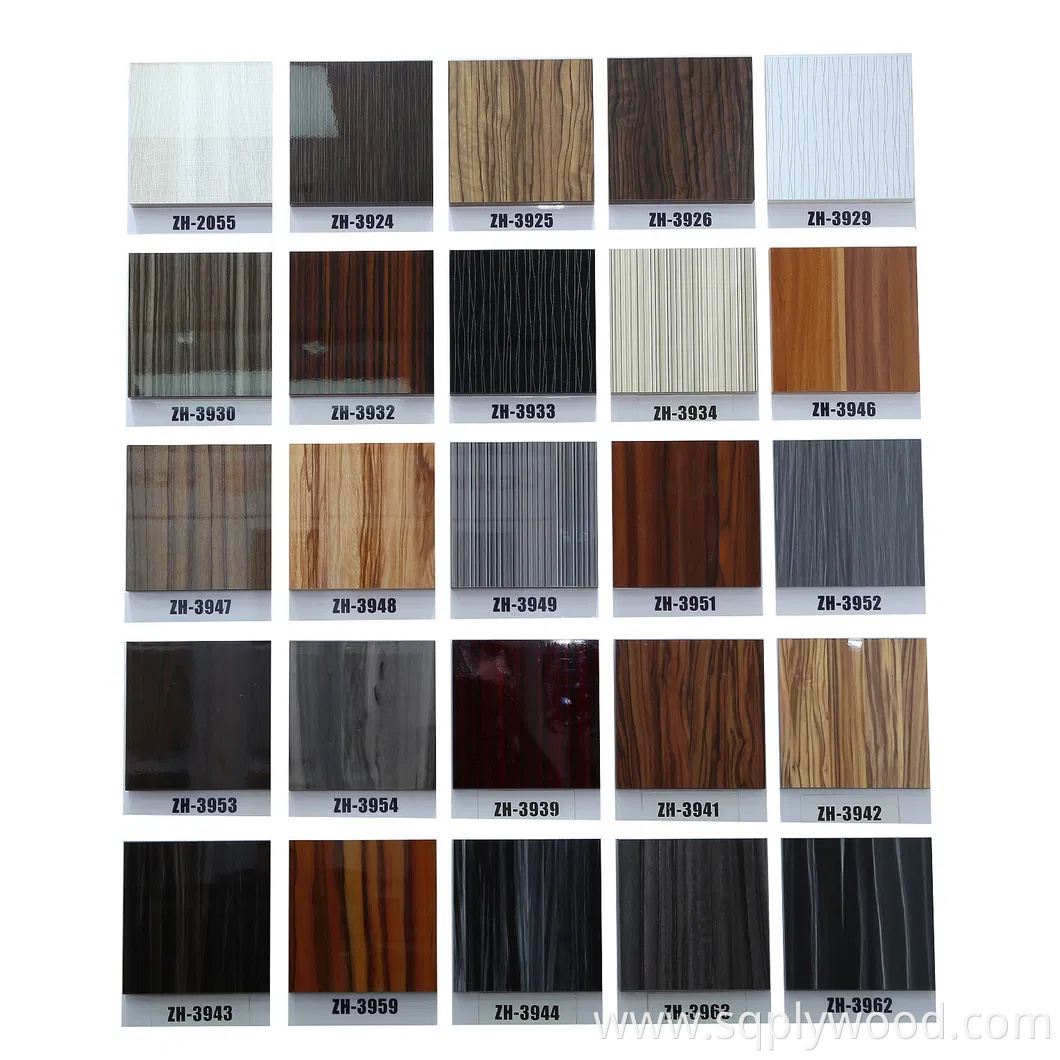 Zhihua High Gloss 18mm Marble Design UV MDF From Manufacturer (ZH1701)